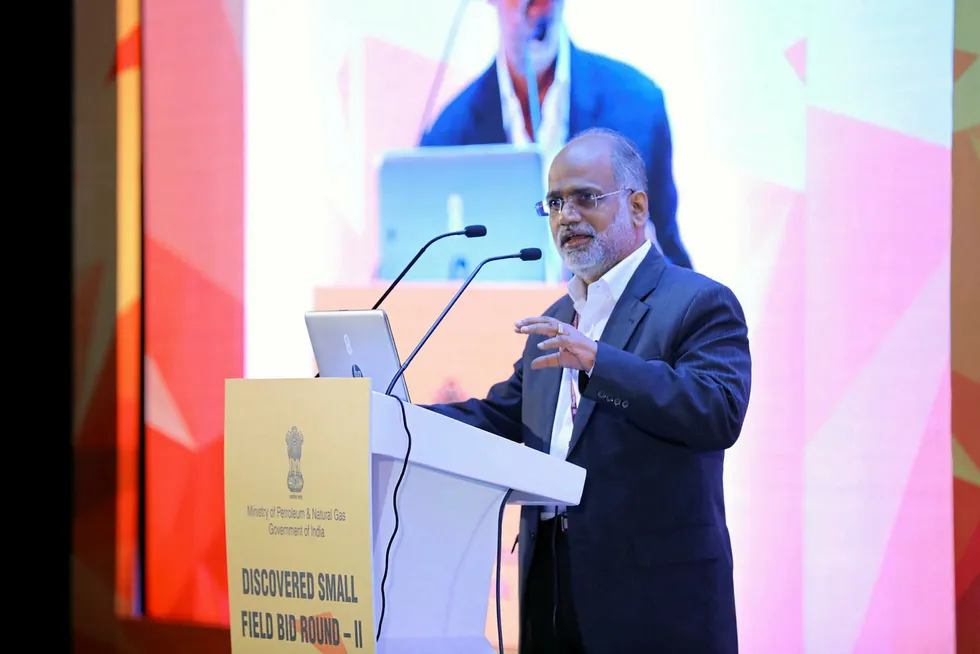 Participation: VP Joy, the Director General of India's Directorate General of Hydrocarbons, at a DSF 2 event