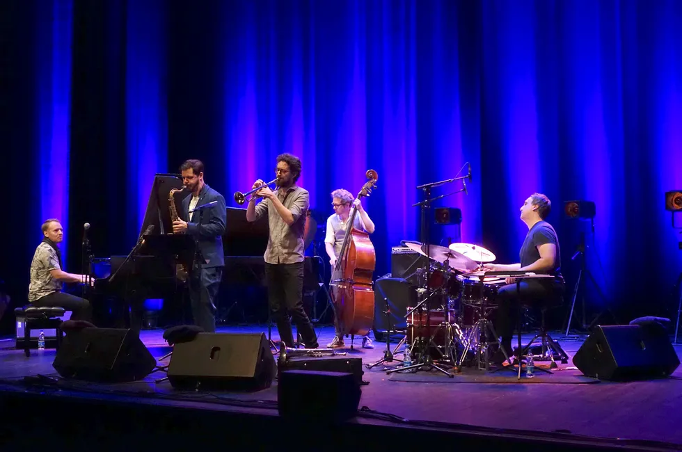Brobygere. Skandinaviske Bridges med Seamus Blake på Festival de Jazz Colmar, Frankrike i 2017