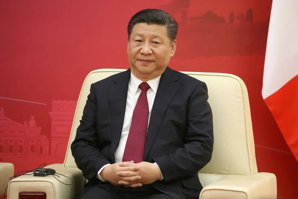 President Xi Jinpings ord skal bli lov, til og med grunnlov. Foto: LUDOVIC MARIN