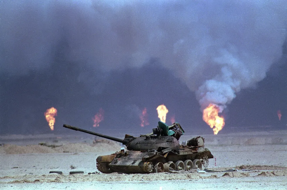 Payout: KPC received the largest settlement for damages as a result of retreating Iraqi troops setting fire to hundreds of oil wells in northern Kuwait