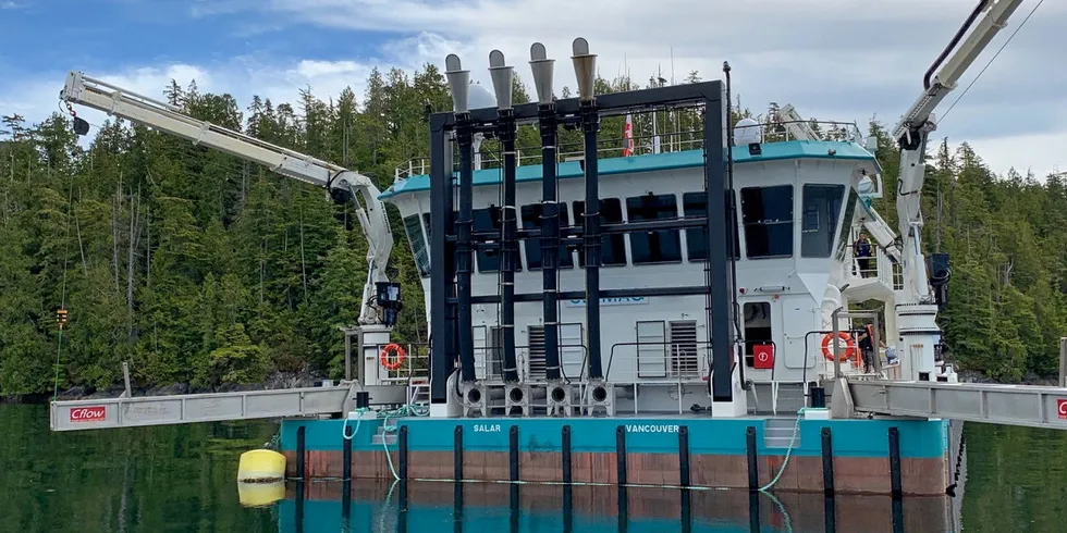 Over the past few years, Cermaq has been using hydrolicers to mechanically remove sea lice from fish in British Columbia.