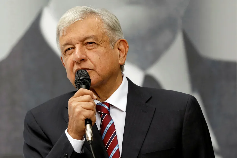 Tour: Mexico's president-elect Andres Manuel Lopez Obrador
