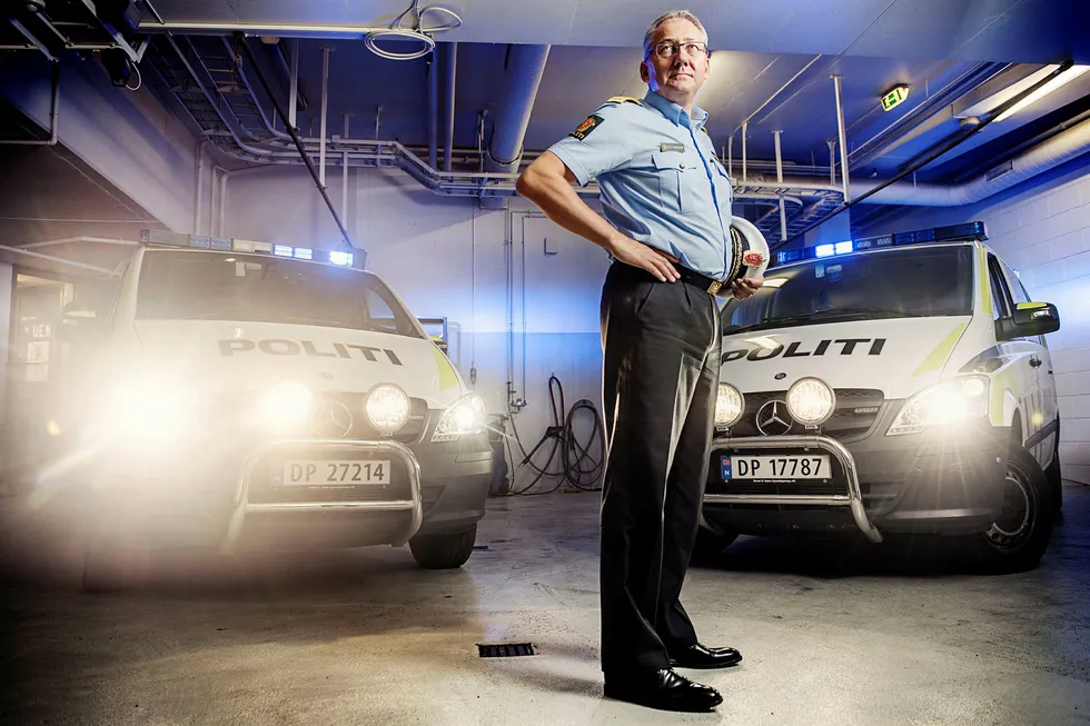 Politidirektør Odd Reidar Humlegård vil bytte ut ansatte i politiet. Det kan det bli bråk av. Foto: Hampus Lundgren