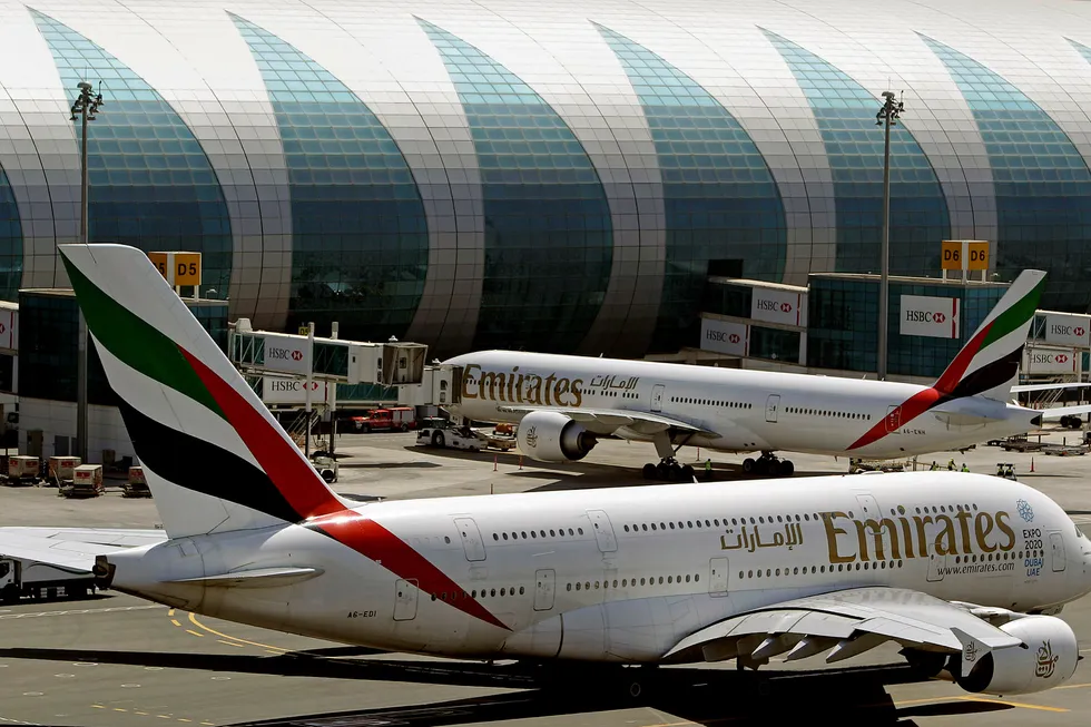 Emirates shopper fly i fleng, for å sikre seg en av verdens mest luksuriøse flyparker. Foto: Kamran Jebreili/Ap/NTB scanpix