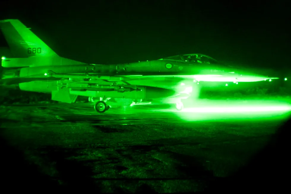 Norske kampfly slapp 588 bomber under Nato-operasjonen i Libya, som ble innledet i mars 2011.