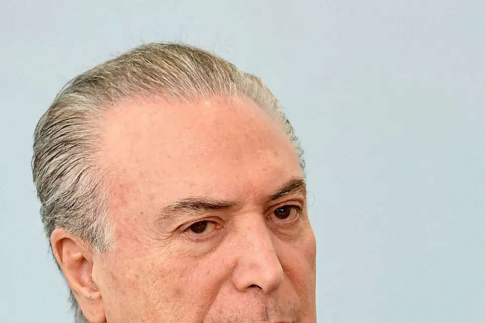 Changes: Brazilian President Michel Temer