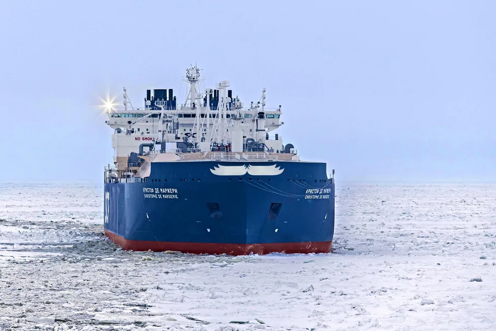 Russian LNG: the Christophe de Margerie LNG carrier