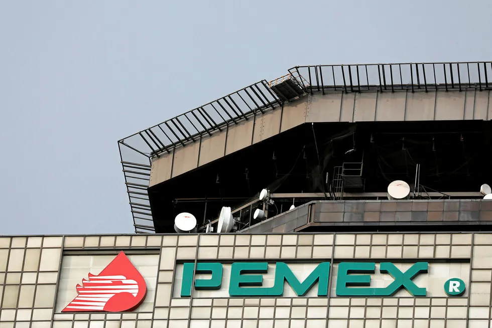 Centre point: the Pemex headquarters in Mexico City