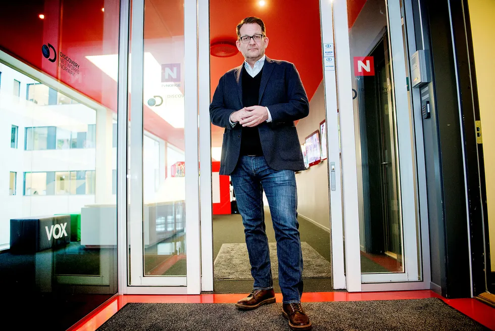 TVNorge-sjef Harald Strømmes avgang skjer kort tid etter at Michael Lang ble utnevnt til ny nordisk Discovery-direktør. Foto: Mikaela Berg