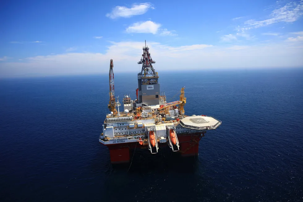 Operatørselskapet Statoil er gitt pålegg av Petroleumstilsynet etter hendelsen med riggen «Songa Endurance» i G-4-brønnen ved Trollfeltet i oktober i fjor. Pressefoto: Songa Offshore