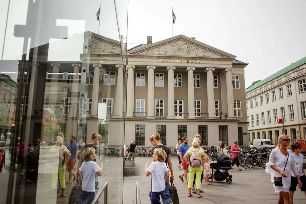 Danske Banks kontorer i København.