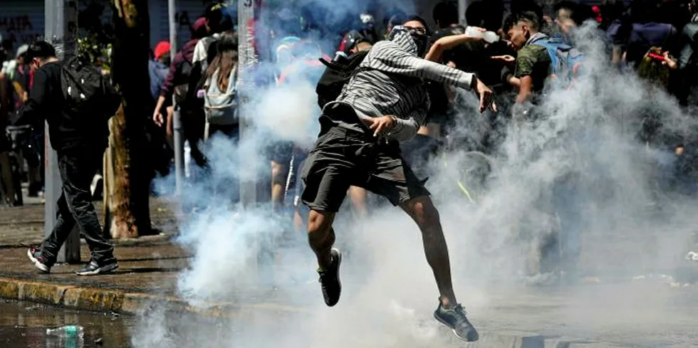 Chile har i to lange uker vært preget av protester og demonstrasjoner.