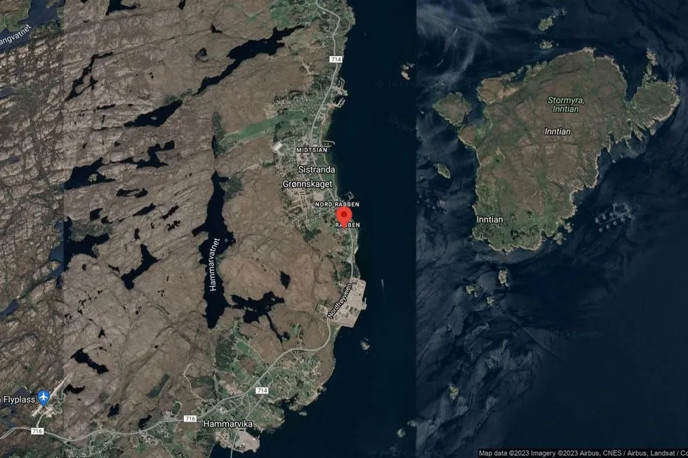 Området rundt Rabbaveien 11D, Frøya, Trøndelag