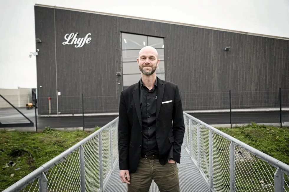 Matthieu Guesné, founder and CEO of Lhyfe.