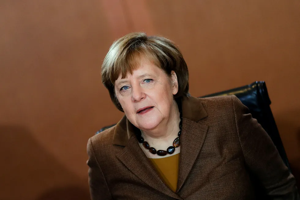 Forbundskansler Angela Merkel håper å få på plass en avtale som gir formelle regjeringsforhandlinger med SPD. Foto: Markus Schreiber