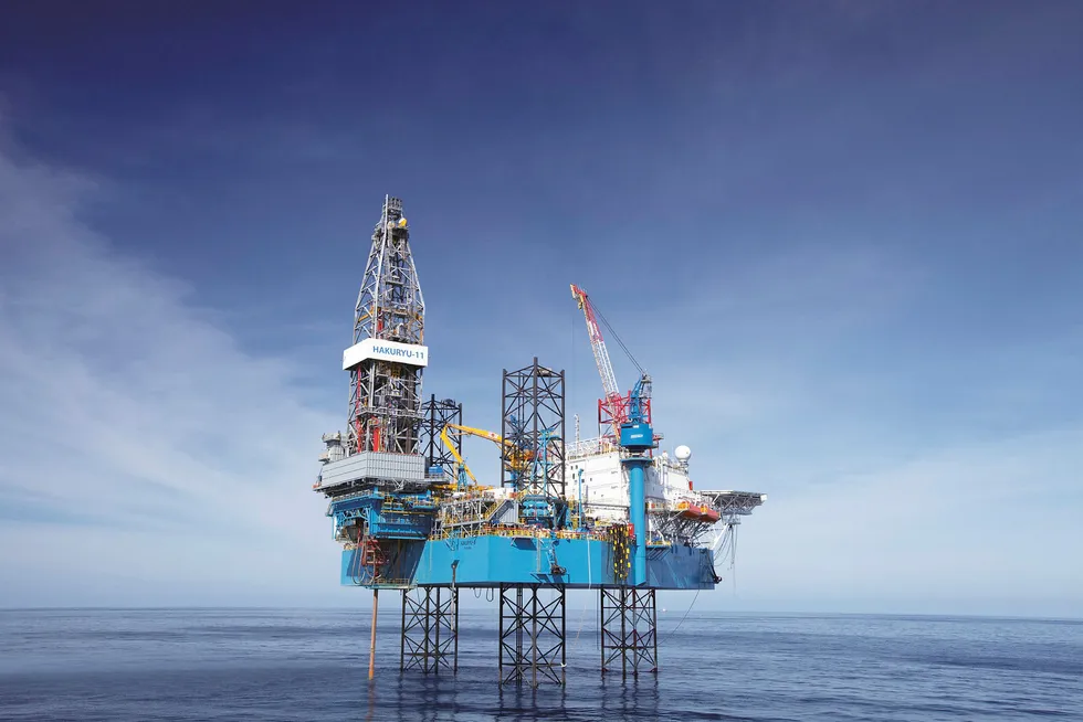 Campaign: Sapura Energy has hired Japan Drilling Company's jack-up Hakuryu-11 for work off Sarawak