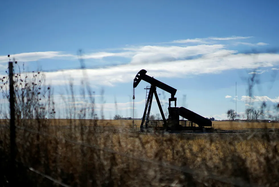Well setback distances: an oil well near Denver, Colorado