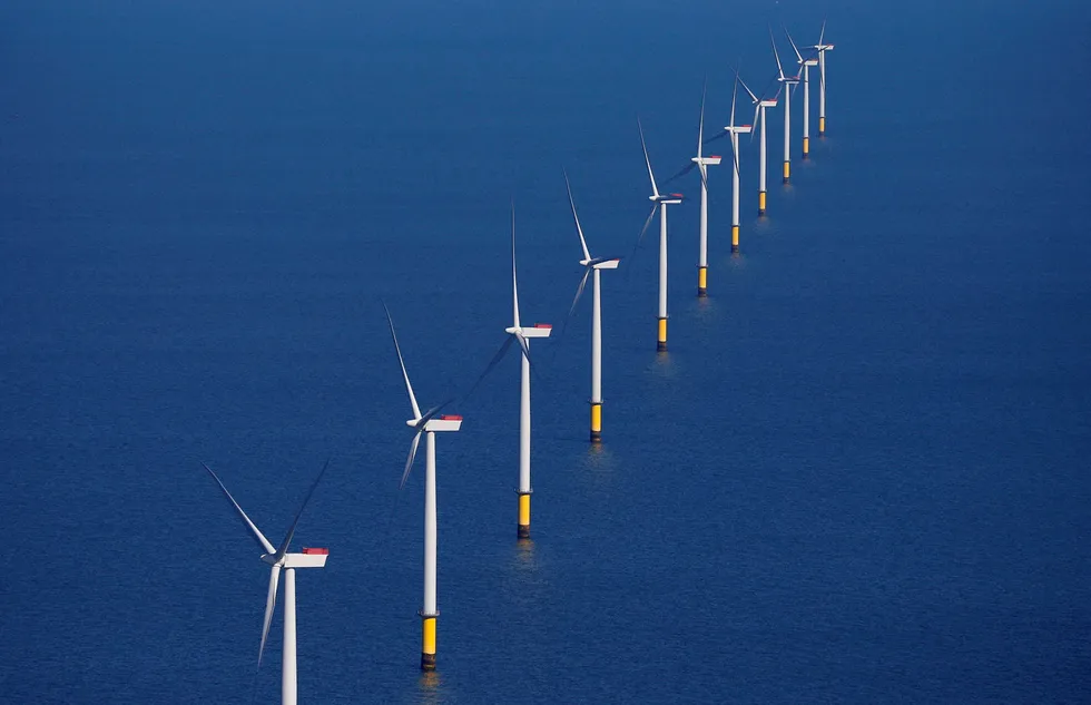 Offshore wind: Orsted's Walney Extension project off the coast of Blackpool, UK