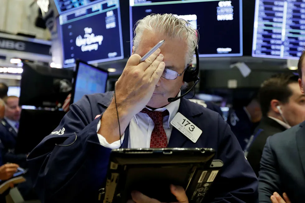 Nøkkelindeksene på Wall Street steg på ukens siste dag. Foto: Richard Drew/AP Photo
