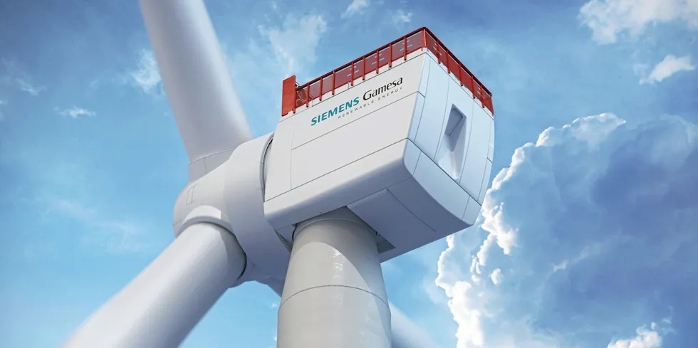 Siemens Gamesa 14MW offshore turbine