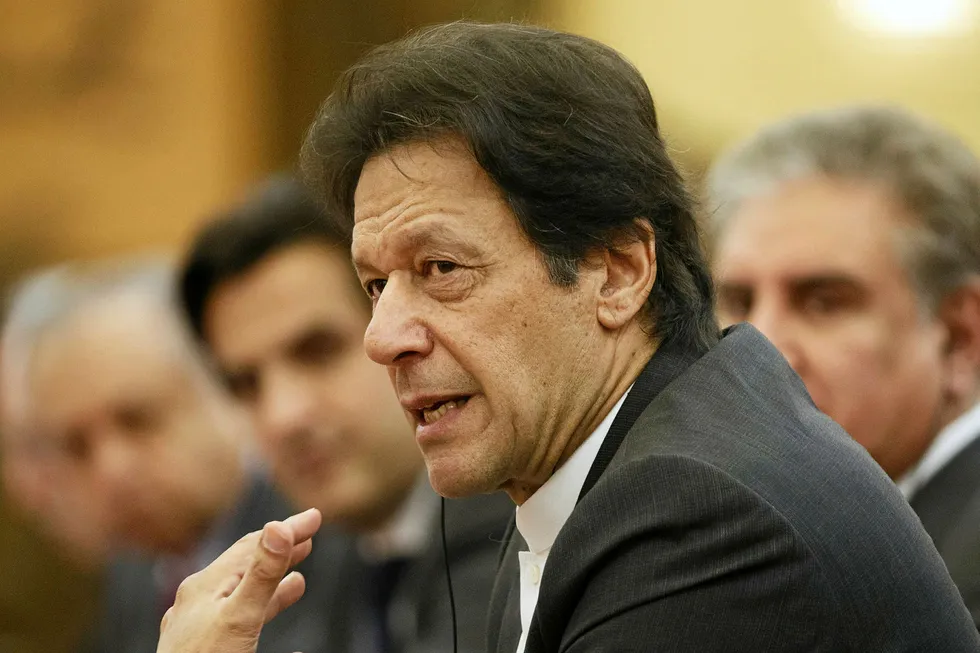 Security force to be established: Pakistan's Prime Minister Imran Khan