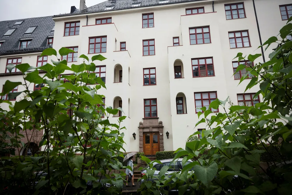 Tidligere Mærsk-direktør Trond Westlie kjøper Jan Petter Colliers leilighet i Fritzners gate 19. Foto: Gunnar Lier