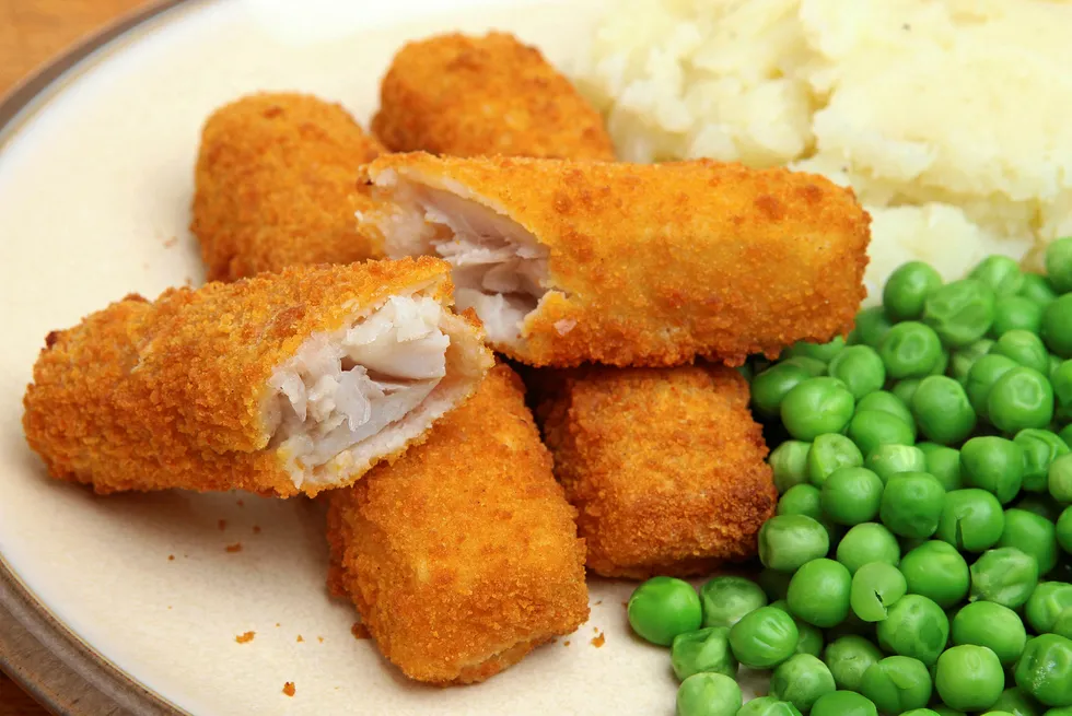 Pollock is usually on the inside of fish fingers, but that's changing.