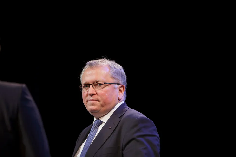 Statoil-sjef Eldar Sætre er en av rundt 100 toppsjefer som skal presses av en stor allianse investorer til å ta større ansvar for og vise større åpenhet om klimaspørsmål. Foto: Javad Parsa