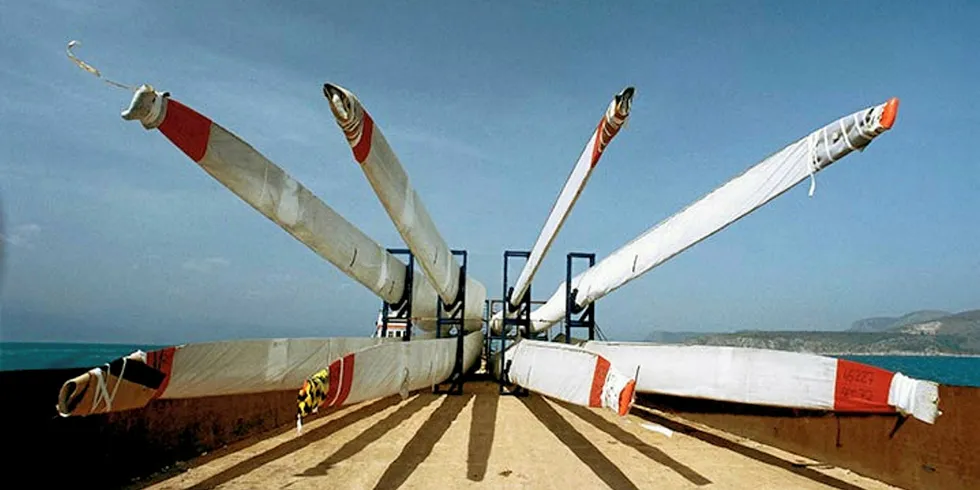 Vestas wind turbine rotor blades