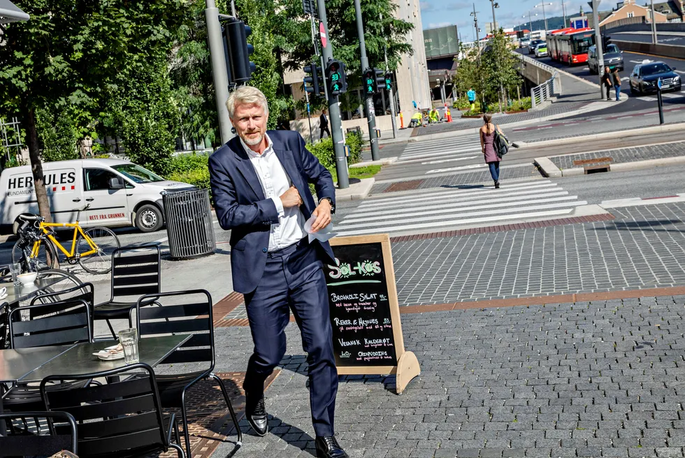 TV 2-sjef Olav T. Sandnes kan juble for sterke tall i reklamemarkedet i 2019.