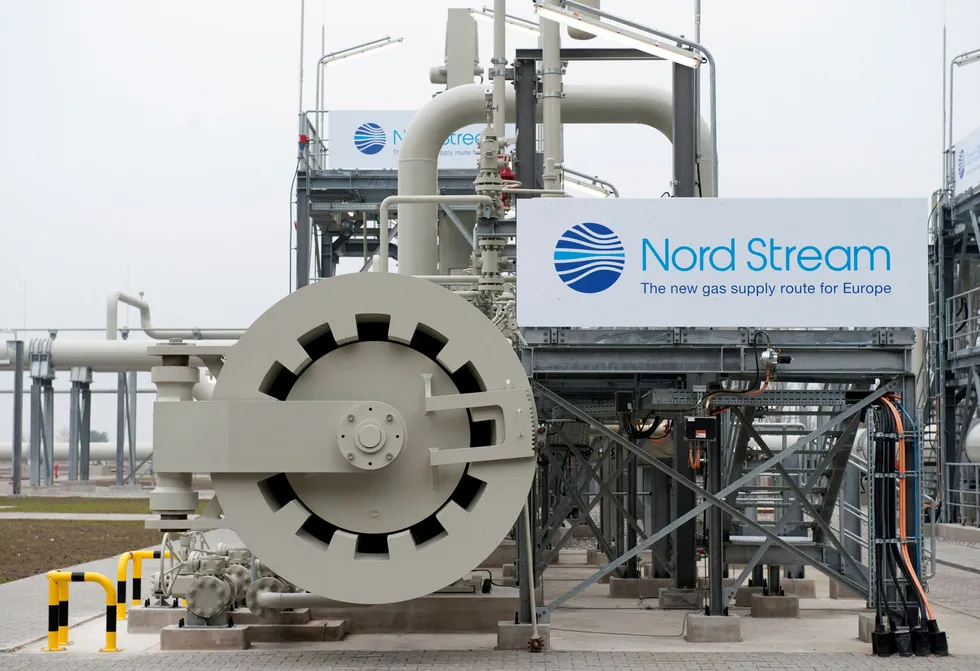 Supply uncertainty: A Nord Stream installation at Lubmin, on Germany’s Blatic Sea coast.