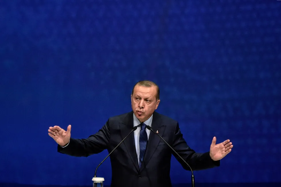 Exploration plans: Turkey's President Recep Tayyip Erdogan