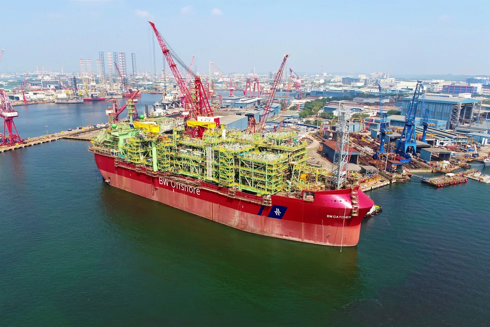 Nearing completion: Premier's Catcher FPSO