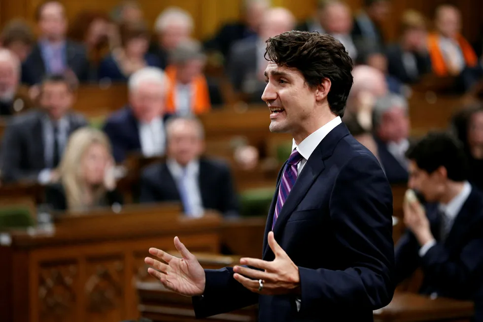 Jobs promise: Canadian Prime Minister Trudeau