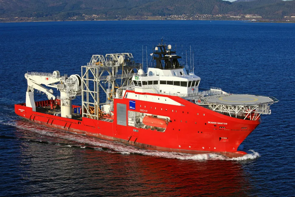 Bids in: the offshore subsea construction vessel Skandi Santos