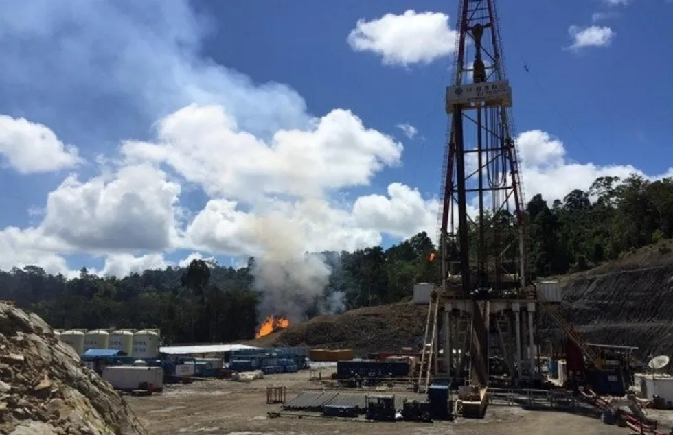 Exploring: Lofin-2 well drilled by CITIC Resources at the Seram block in eastern Indonesia