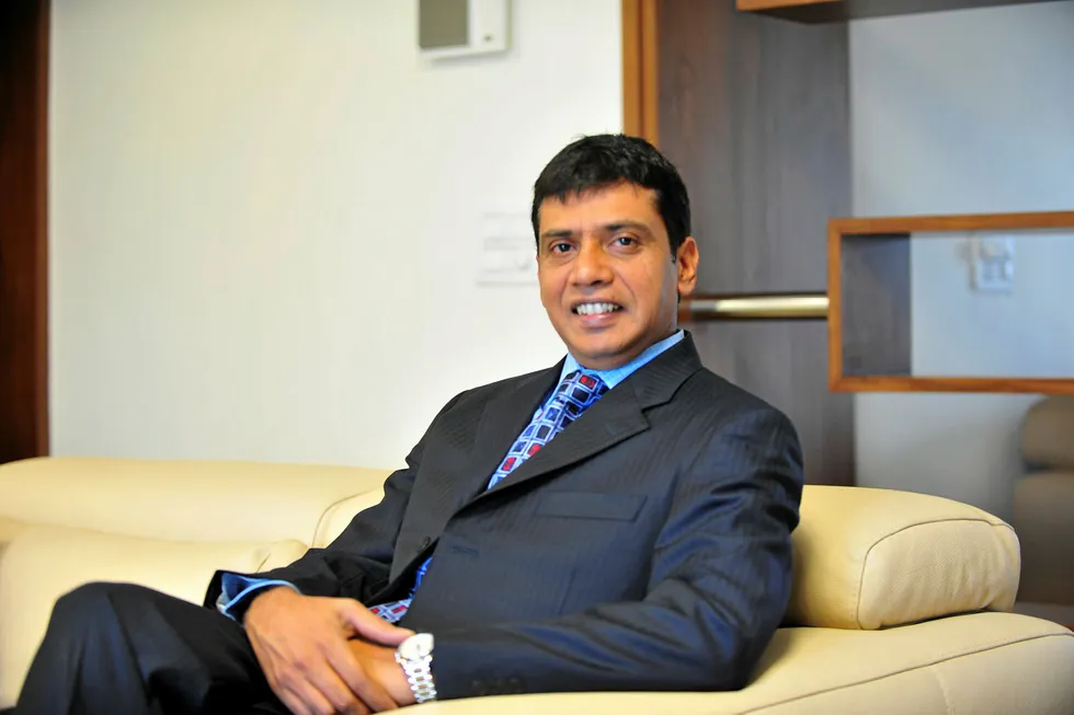 Upbeat: Sidvin Core-Tech managing director Mohan Nagarajan