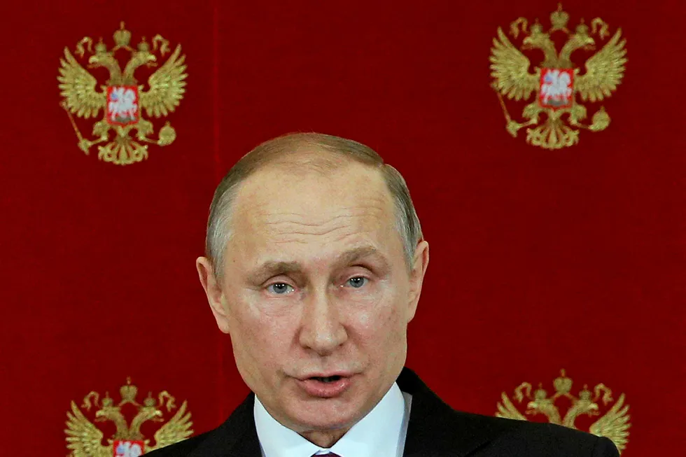 Awards: Russian President Vladimir Putin