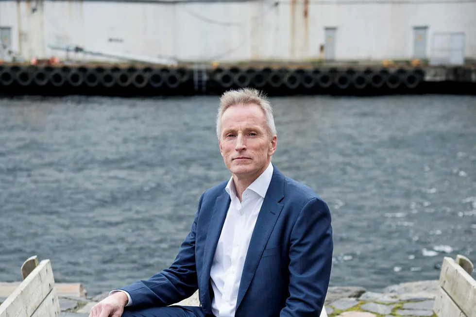 At the helm: Longboat chief executive Helge Hammer