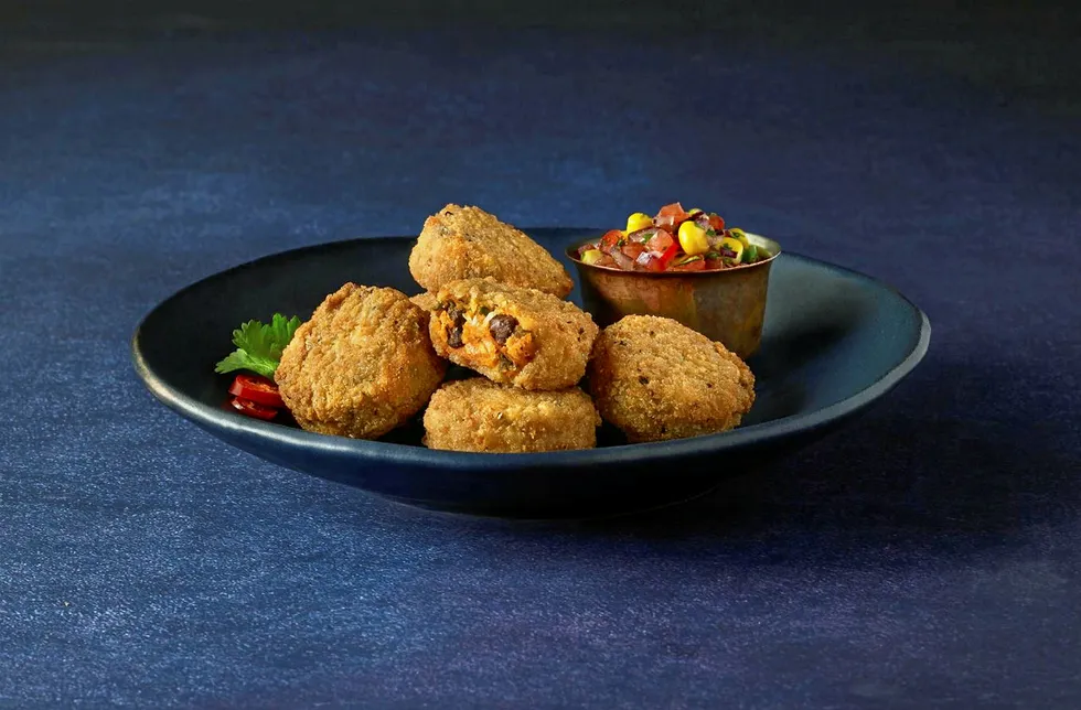Young's Foodservice's newest addition to its product range, the mini fish-cakes.