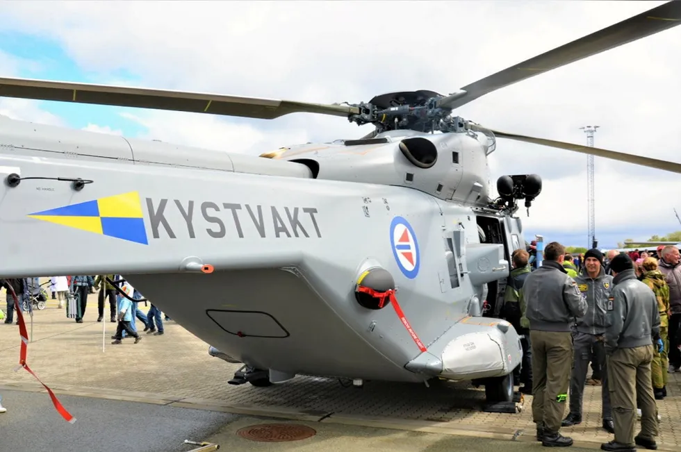 Regjeringen hevet kontrakten på NH90-helikopteret i 2022.