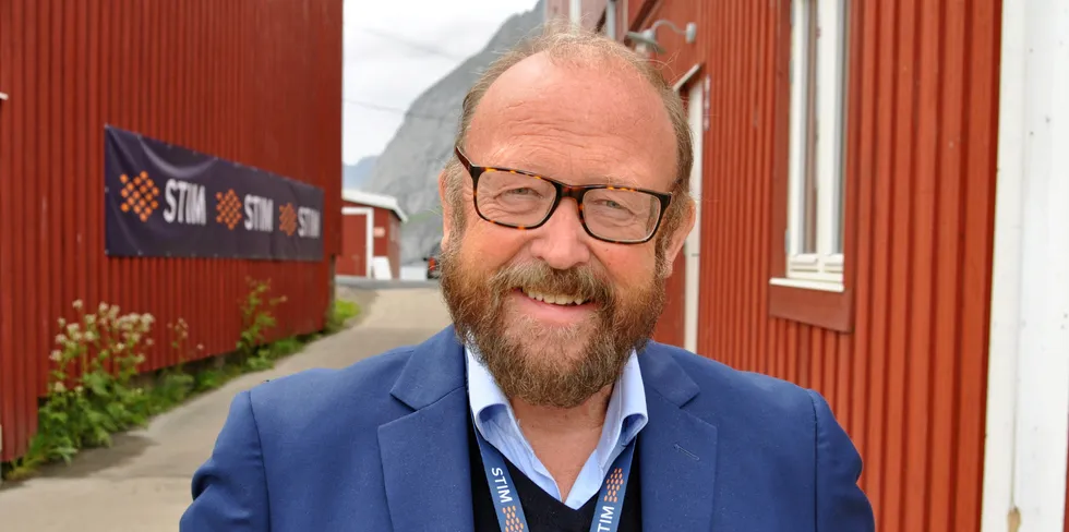 Utviklingsdirektør Carl-Erik Arnesen i Stim-konsernet. Han er styreleder og administrerende direktør i Stims heleide datterselskap Polarfeed.