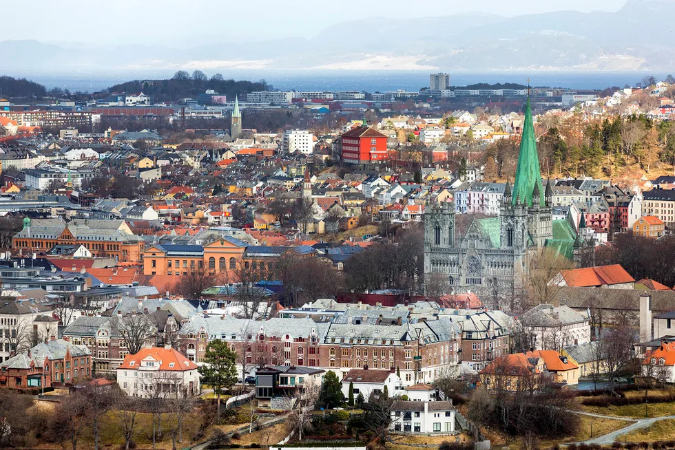Boligprisene i Trondheim er 0,8 prosent lavere enn for et år siden.