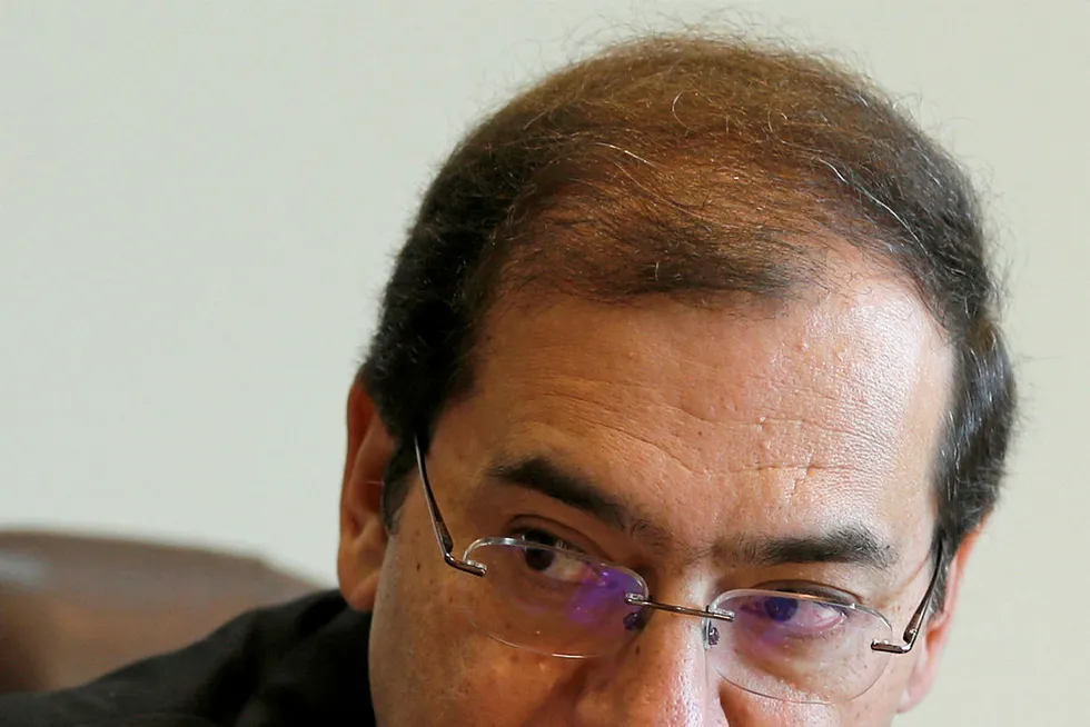 Statute: Tarek El Molla, Egypt's Minister of Petroleum