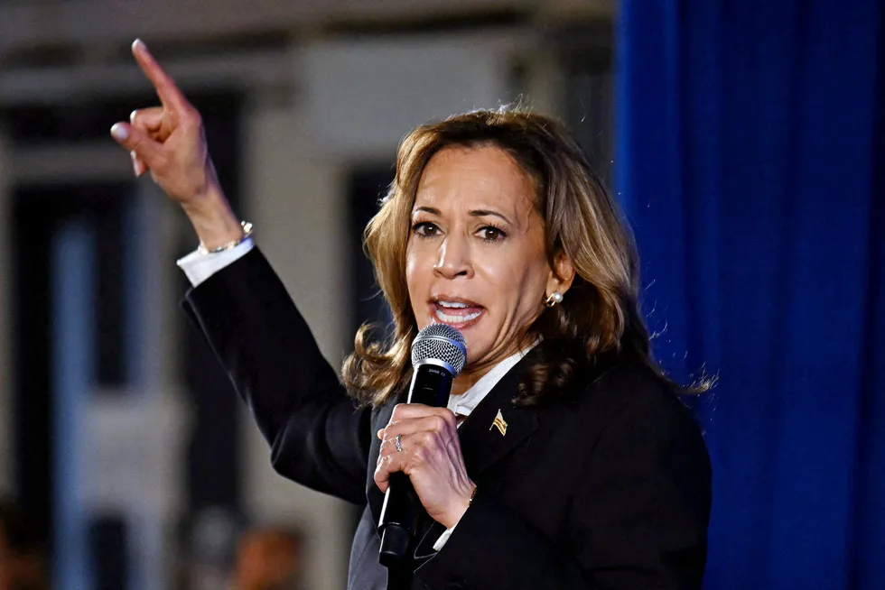 Demokratenes presidentkandidat Kamala Harris vil ikke ha noen utlendinger inn i den amerikanske stålindustrien, et standpunkt hun har til felles med både Joe Biden og den republikanske kandidaten Donald Trump.