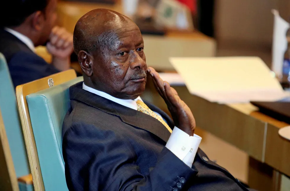 Surprise: Uganda President Yoweri Museveni's cabinet reshuffle saw Irene Muloni replaced by Mary Kitutu