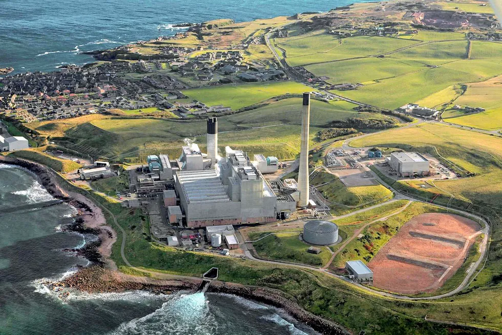 Collaboration: the Peterhead CCS plant in the UK