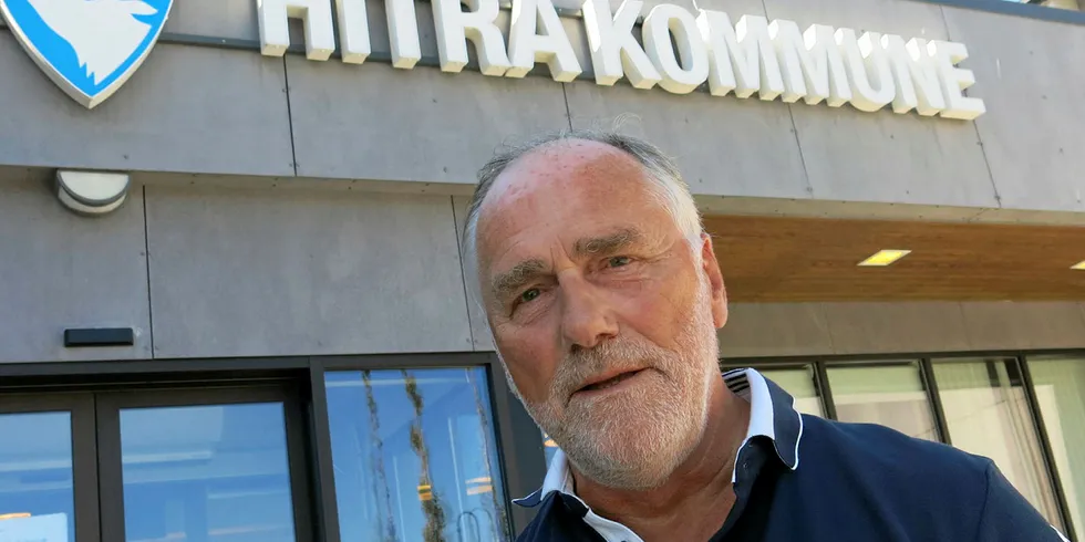 LIKER IKKE: Ole Haugen (Ap), leder NFKK og ordfører Hitra liker svært dårlig at Hav Line har fått dispensasjon.