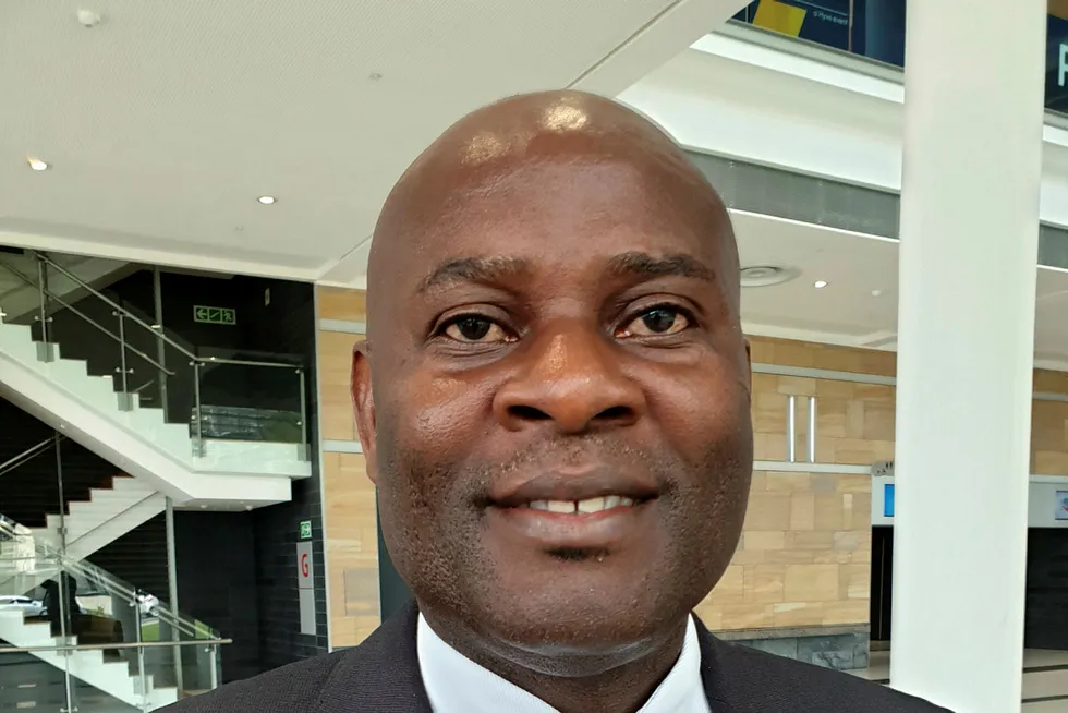 Leading role: Liberia Petroleum Regulatory Authority director general Archie Donmo is presiding over Africa's first virtual offshore licensing round