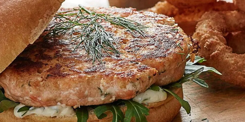 Company's Faroe Island Salmon Burger became one of its bestsellers after the pandemic started